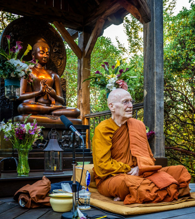 Luang Por Sumedho to Offer Dhamma Talks at Abhayagiri