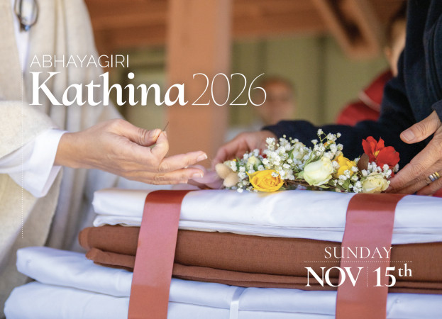 Abhayagiri Kathina 2026