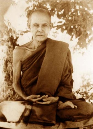 Photograph of Ajahn Mun